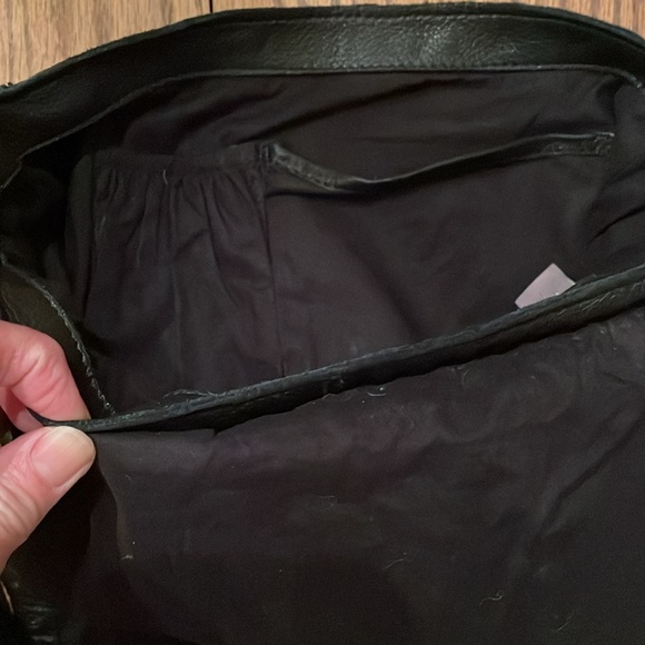 J Jill genuine leather crossbody saddlebag - Picture 12 of 16